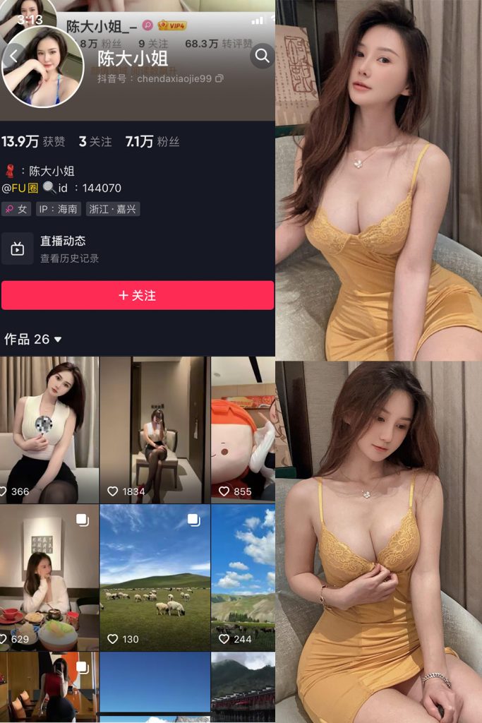 抖音 陈大小姐 微密圈  NO.002期 【71P4V】最新至：2024.6.30-草莓酱