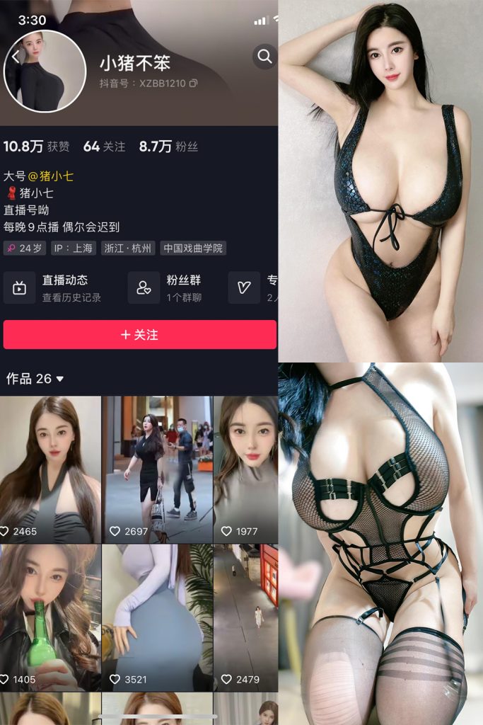 抖音 小猪不笨 微密圈 NO.005期 【93P13V】-草莓酱