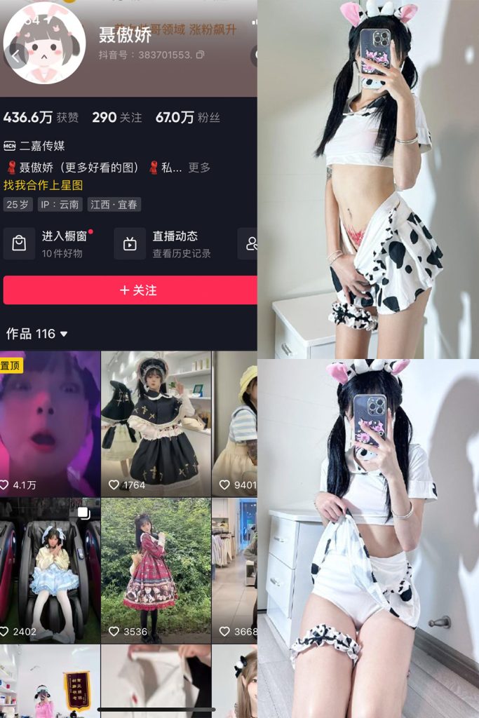 抖音 聂傲娇 微密圈  NO.055期 【15P】最新至：2023.12.02-草莓酱